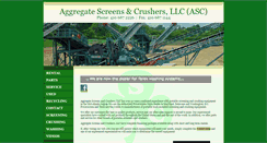 Desktop Screenshot of aggregatescreens.com
